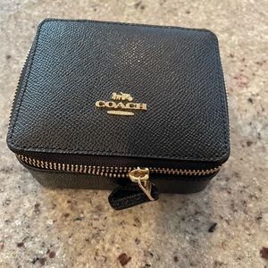 NWOT Coach travel jewelry box